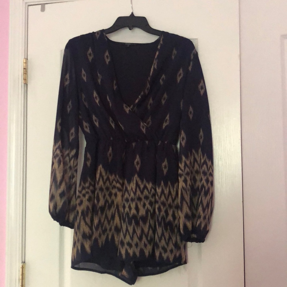 Patterned Romper
